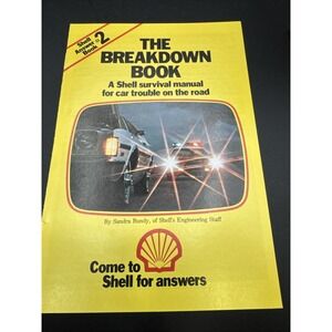 Vintage 1970's Shell Answer Book #2 The Breakdown Book Shell Oil Co.